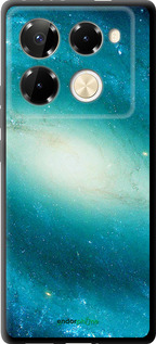 TPU чехол Голубая галактика для Infinix Note 40 PRO 5G - 177b-3690 изображение 