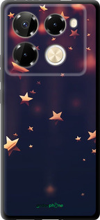 TPU чехол Падаючі зірки для Infinix Note 40 Pro+ 5G - 3974b-3801 изображение 