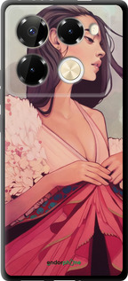 TPU чехол Kelsey Beckett для Infinix Note 40 PRO 5G - 4034b-3690 изображение 