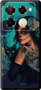 TPU чехол Fantasy girl для Infinix Note 40 Pro+ 5G - 4133b-3801 изображение 