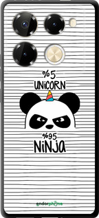 TPU чехол Ниндзя для Infinix Note 40 PRO 5G - 4281b-3690 изображение 
