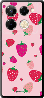 TPU чехол Клубнички для Infinix Note 40 PRO 5G - 4332b-3690 изображение 