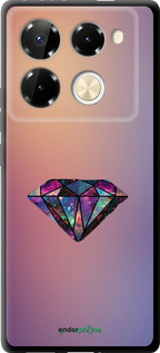 TPU чехол Диамант для Infinix Note 40 PRO 5G - 4352b-3690 изображение 