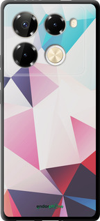 TPU чехол Геометрия 3 для Infinix Note 40 PRO 5G - 4415b-3690 изображение 