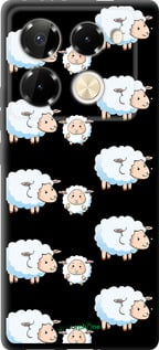TPU чехол Овечки1 для Infinix Note 40 PRO 5G - 4637b-3690 изображение 
