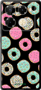 TPU чехол Пончики 1 для Infinix Note 40 PRO 5G - 4657b-3690 изображение 