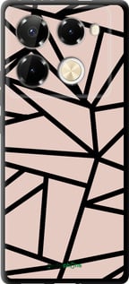 TPU чехол Абстракция 2 для Infinix Note 40 PRO 5G - 4872b-3690 изображение 