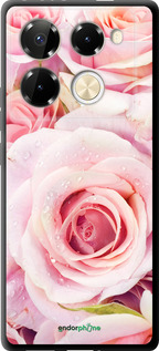 TPU чехол Розы для Infinix Note 40 PRO 5G - 525b-3690 изображение 