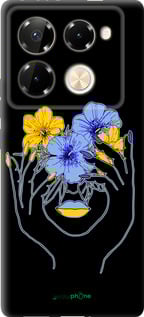 TPU чехол Девушка v4 для Infinix Note 40 PRO 5G - 5276b-3690 изображение 