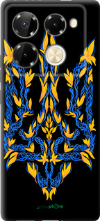 TPU чехол Герб України v3  для Infinix Note 40 PRO 5G - 5313b-3690 изображение 