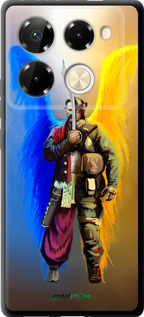 TPU чехол Воин-Ангел для Infinix Note 40 PRO 5G - 5317b-3690 изображение 