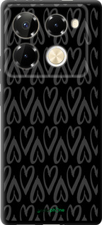 TPU чехол Сердца v2 для Infinix Note 40 PRO 5G - 5497b-3690 изображение 