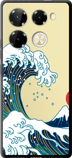 TPU чехол Японские волны для Infinix Note 40 PRO 5G - 5533b-3690 изображение 