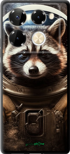 TPU чехол Raccoon austronaut для Infinix Note 40 PRO 5G - 5581b-3690 изображение 