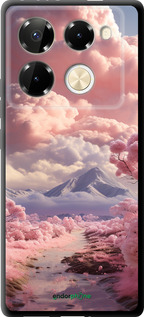 TPU чехол Розовые облака для Infinix Note 40 PRO 5G - 5660b-3690 изображение 