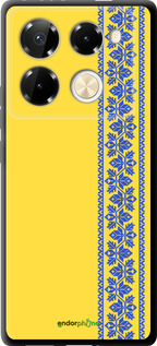 TPU чехол Вишиванка 4 для Infinix Note 40 Pro+ 5G - 569b-3801 изображение 