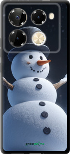 TPU чехол Снеговик для Infinix Note 40 PRO 5G - 5826b-3690 изображение 