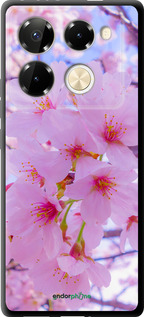 TPU чехол Сакура для Infinix Note 40 PRO 5G - 6029b-3690 изображение 
