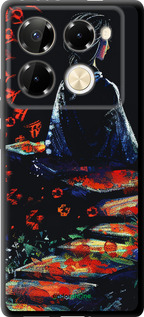 TPU чехол Мечтательная девушка для Infinix Note 40 PRO 5G - 6042b-3690 изображение 