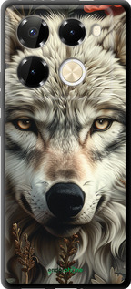 TPU чехол Волчий взгляд для Infinix Note 40 PRO 5G - 6066b-3690 изображение 