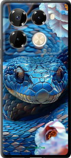 TPU чехол Blue Snake для Infinix Note 40 PRO 5G - 6079b-3690 изображение 