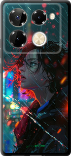 TPU чехол Нічні вогні для Infinix Note 40 Pro+ 5G - 6096b-3801 изображение 