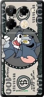 TPU чехол Том и джерри для Infinix Note 40 Pro+ 5G - 6291b-3801 изображение 