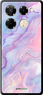 TPU чехол Нежный мрамор для Infinix Note 40 PRO 5G - 6310b-3690 изображение 