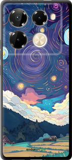TPU чехол Креативний арт для Infinix Note 40 PRO 5G - 6322b-3690 изображение 