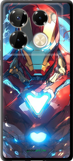 TPU чехол Железный человек для Infinix Note 40 PRO 5G - 6372b-3690 изображение 