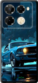 TPU чехол Форд мустанг для Infinix Note 40 Pro+ 5G - 6374b-3801 изображение 
