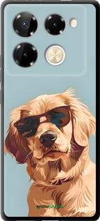 TPU чехол Пес в очках для Infinix Note 40 PRO 5G - 6381b-3690 изображение 