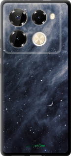 TPU чехол Голубые облака, Голубая луна для Infinix Note 40 PRO 5G - 6398b-3690 изображение 