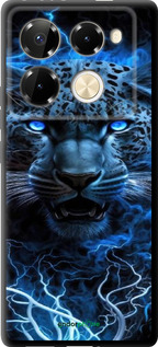 TPU чехол Крижаний леопард для Infinix Note 40 Pro+ 5G - 6460b-3801 изображение 