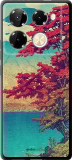 TPU чехол С изображением природы для Infinix Note 40 PRO 5G - 6469b-3690 изображение 
