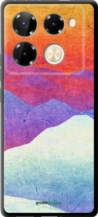 TPU чехол Гірський захід сонця для Infinix Note 40 Pro+ 5G - 6479b-3801 изображение 
