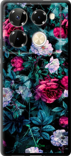 TPU чехол Сад и розы для Infinix Note 40 PRO 5G - 6483b-3690 изображение 
