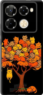 TPU чехол Дерево и котики для Infinix Note 40 PRO 5G - 6516b-3690 изображение 