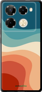 TPU чехол У стилі ретро з хвилями для Infinix Note 40 PRO 5G - 6531b-3690 изображение 