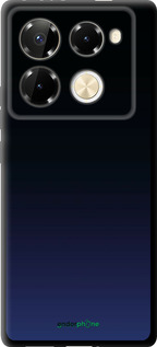 TPU чехол Градієнт у темно-синьому стилі для Infinix Note 40 Pro+ 5G - 6542b-3801 изображение 
