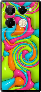 TPU чехол Y2K Jelly Dream для Infinix Note 40 Pro+ 5G - 6780b-3801 изображение 