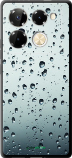 TPU чехол Стекло в каплях для Infinix Note 40 PRO 5G - 848b-3690 изображение 