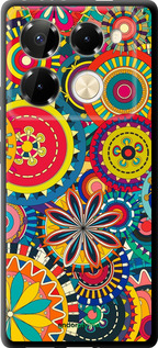 TPU чехол Узор 5 для Infinix Note 40 PRO 5G - 902b-3690 изображение 
