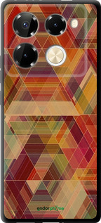 TPU чехол Геометричний візерунок для Infinix Note 40 PRO 5G - 904b-3690 изображение 