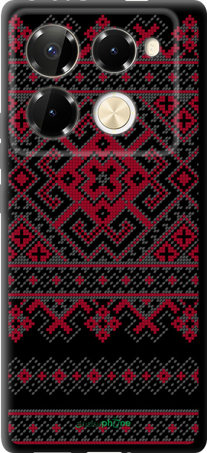 TPU чехол Вишиванка 52 для Infinix Note 40 PRO 5G - 1763b-3690 изображение 