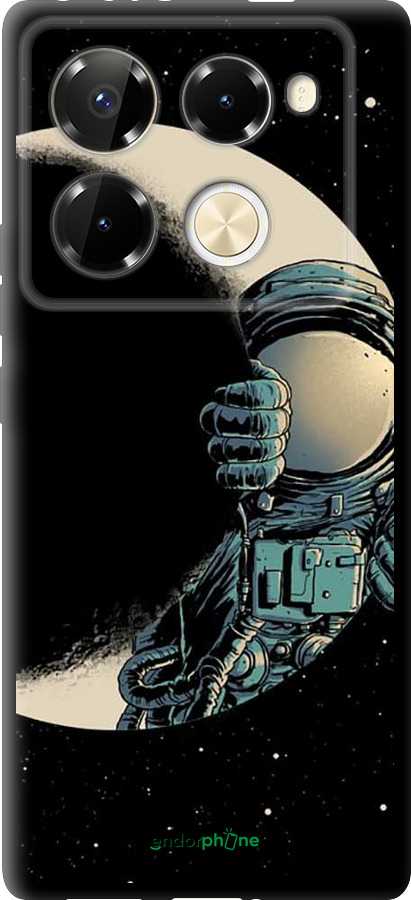 TPU чехол Астронавт для Infinix Note 40 PRO 5G - 4134b-3690 изображение 
