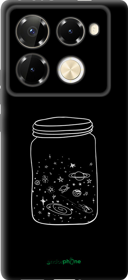 TPU чехол Космос в банке для Infinix Note 40 PRO 5G - 4297b-3690 изображение 