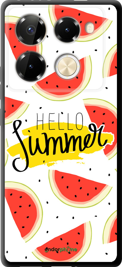 TPU чехол Hello Summer для Infinix Note 40 Pro+ 5G - 4356b-3801 изображение 