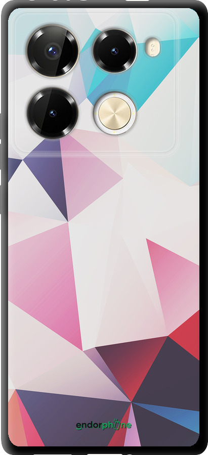 TPU чехол Геометрия 3 для Infinix Note 40 PRO 5G - 4415b-3690 изображение 