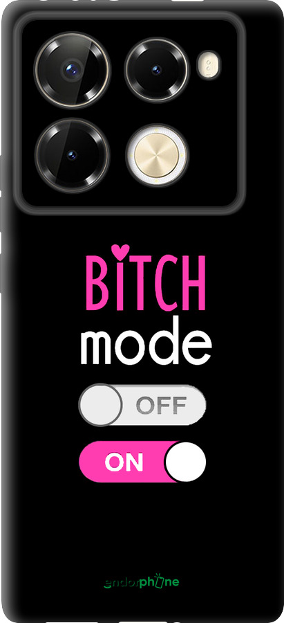 TPU чехол Bitch mode для Infinix Note 40 PRO 5G - 4548b-3690 изображение 